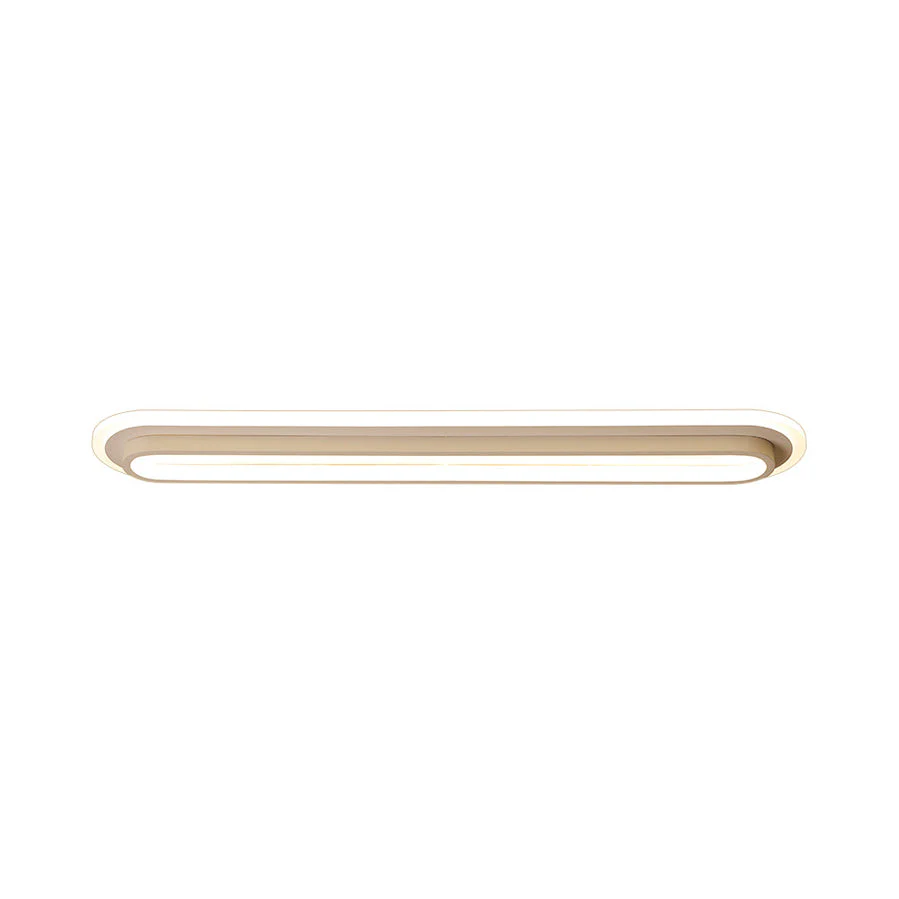 Ovale LED Plafondlamp Zwart/Wit met Acryl Diffuser - Afbeelding 8