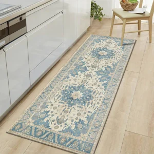 Bohemian Chic Vintage-Style Keukenloper - Antislip, Vlekbestendig & Machinewasbaar, Voor Eetkamer, Gang, Slaapkamer & Buiten