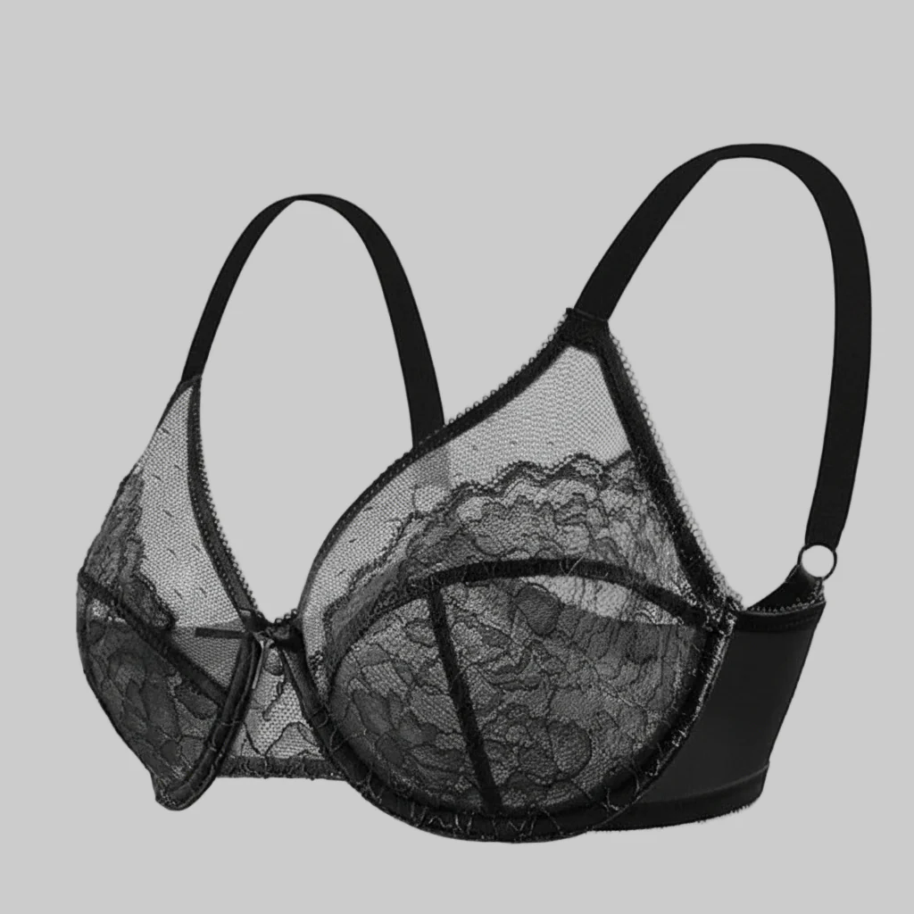 Lace Bra Beugel Comfortabele Lift Elegante Ondersteuning - Afbeelding 4