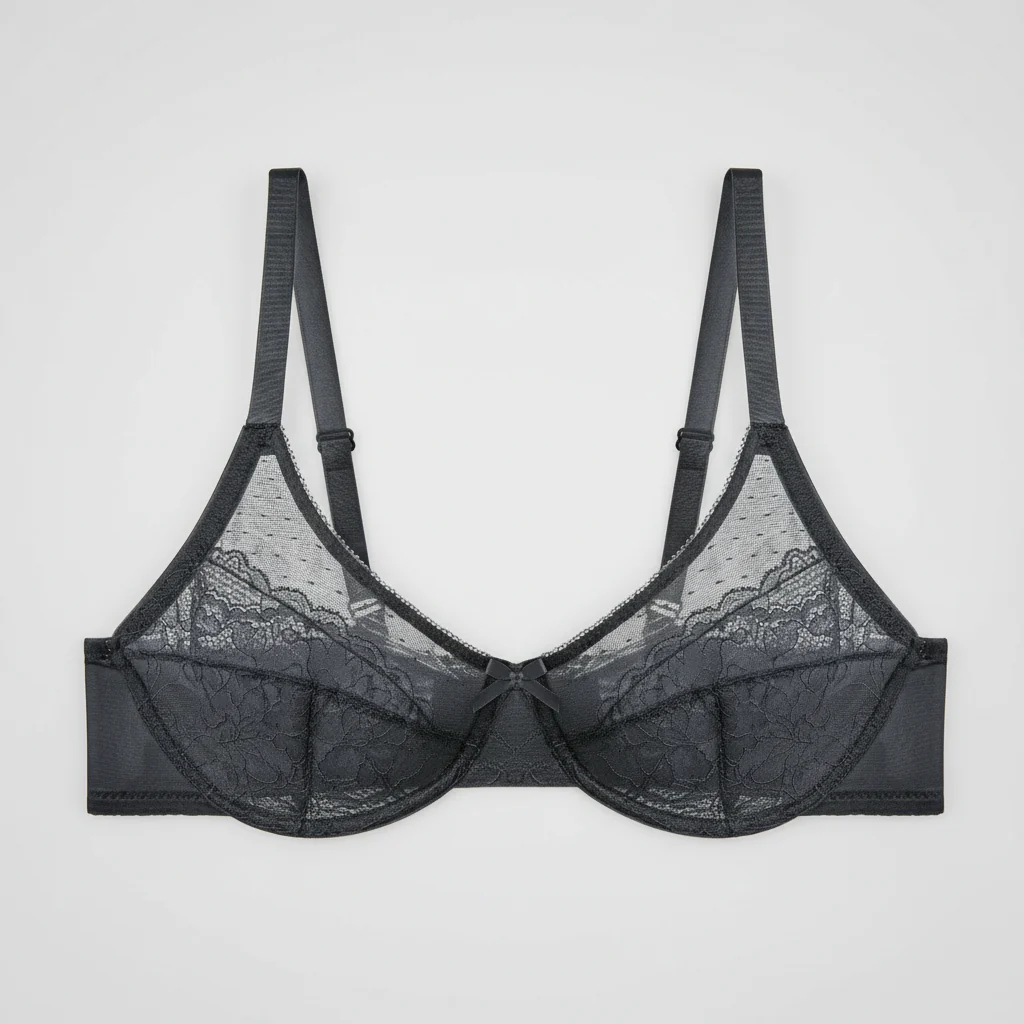 Lace Bra Beugel Comfortabele Lift Elegante Ondersteuning - Afbeelding 5