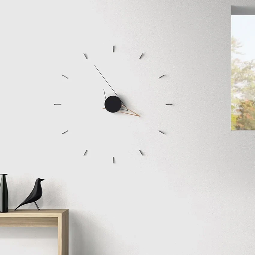 ModernArt - DIY Stille Wandklok voor Minimalistisch Design
