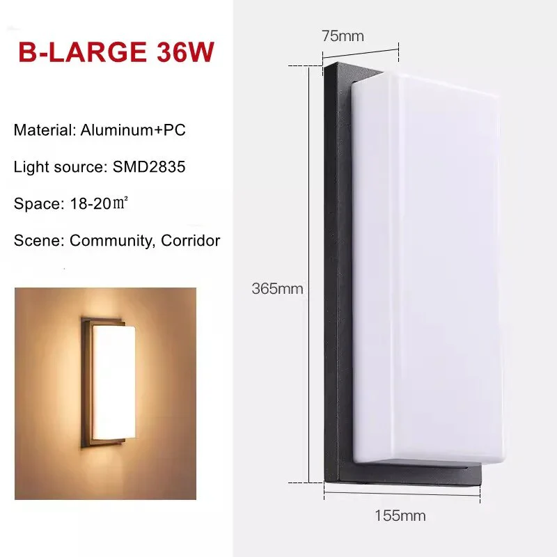 LuminAura - Moderne LED Buitenverlichting - Afbeelding 9